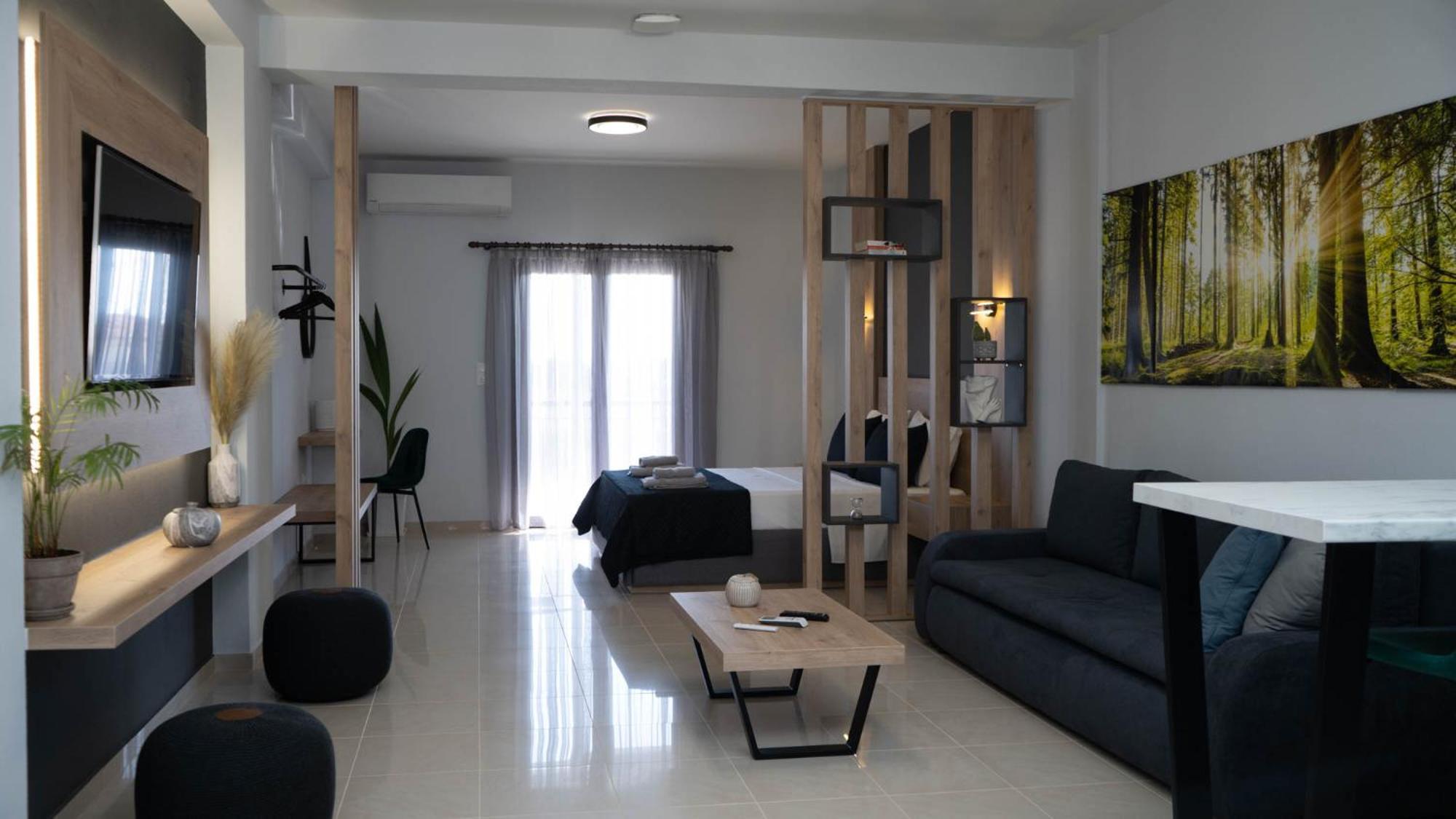 Alba Suite Apartment Kalampáka Dış mekan fotoğraf