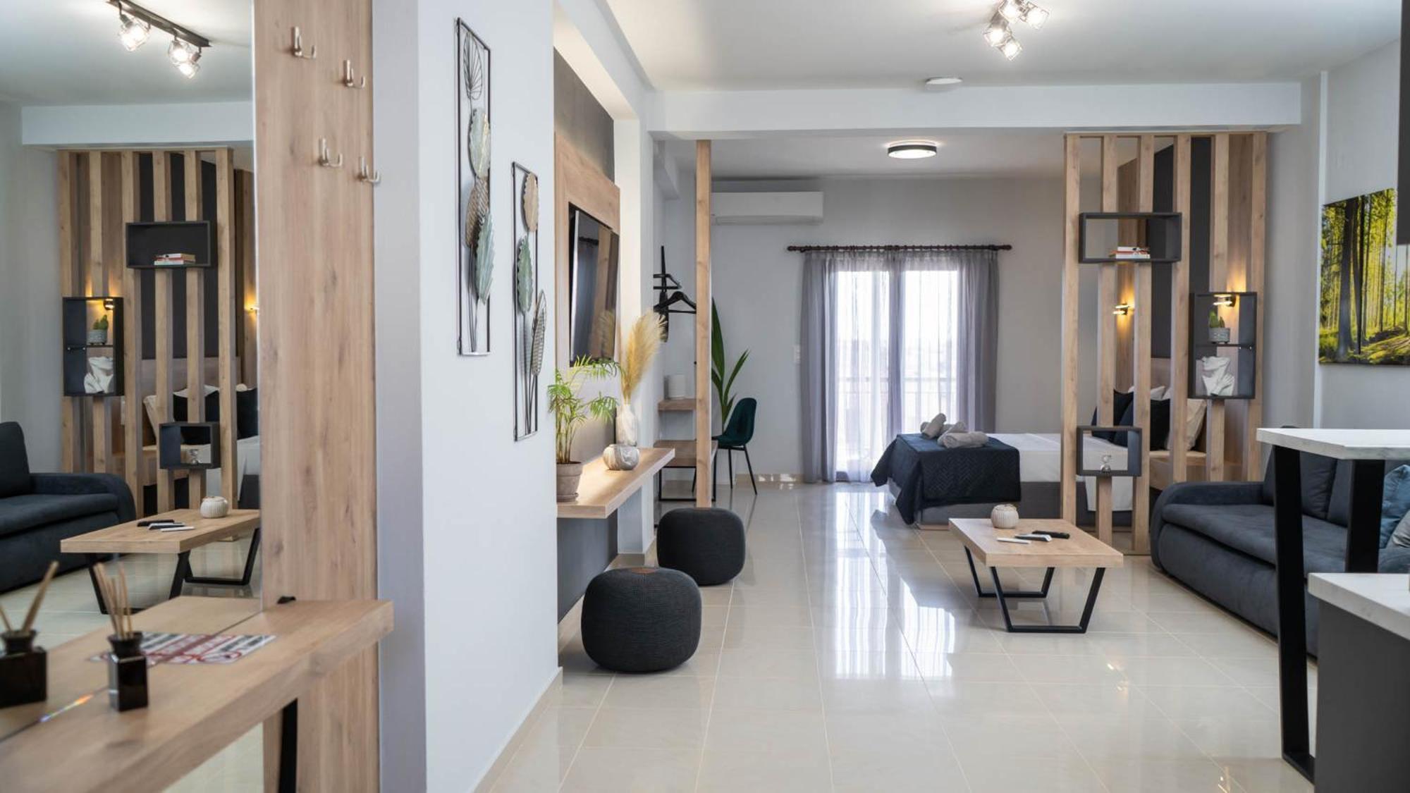 Alba Suite Apartment Kalampáka Dış mekan fotoğraf
