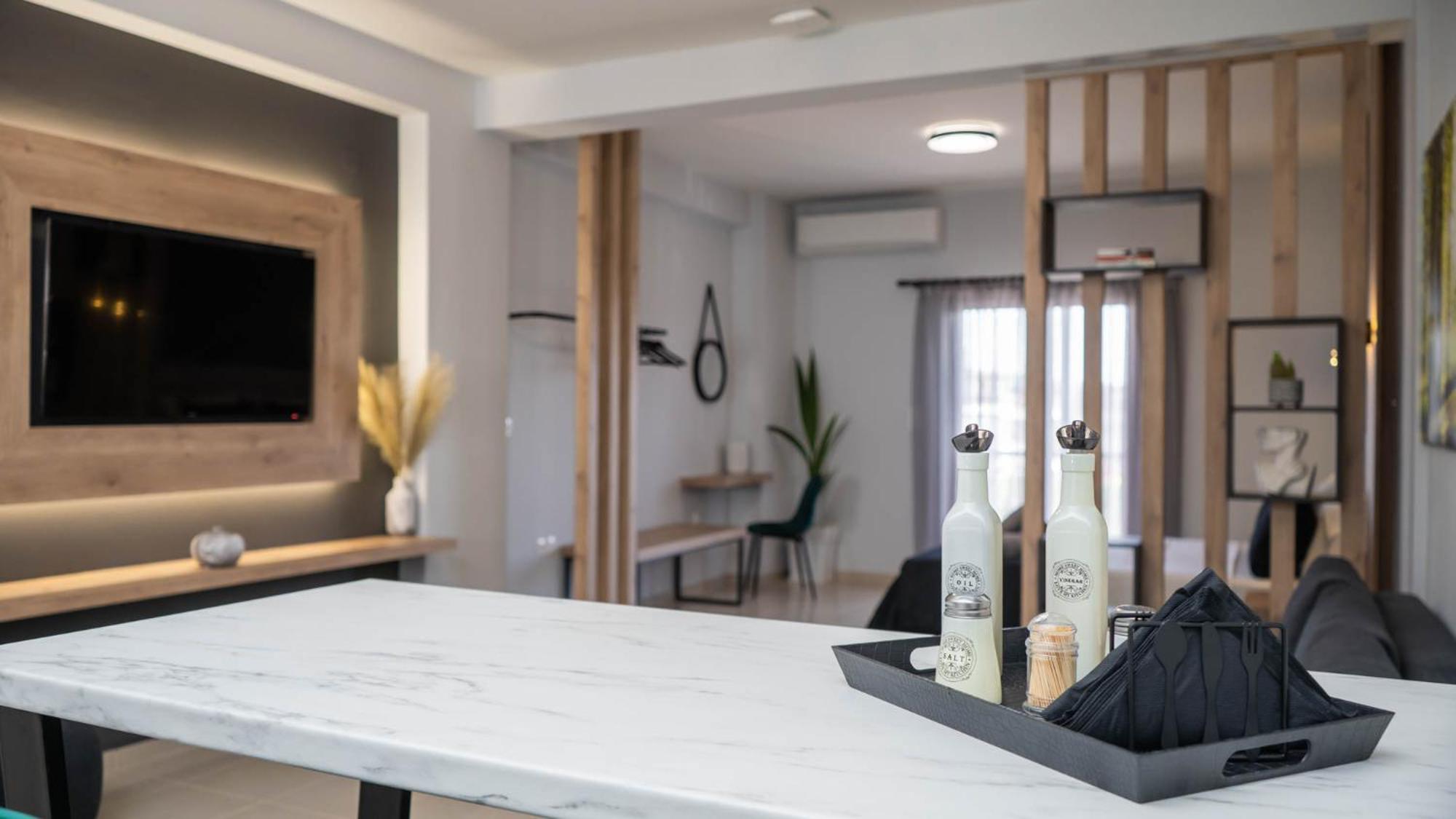 Alba Suite Apartment Kalampáka Dış mekan fotoğraf