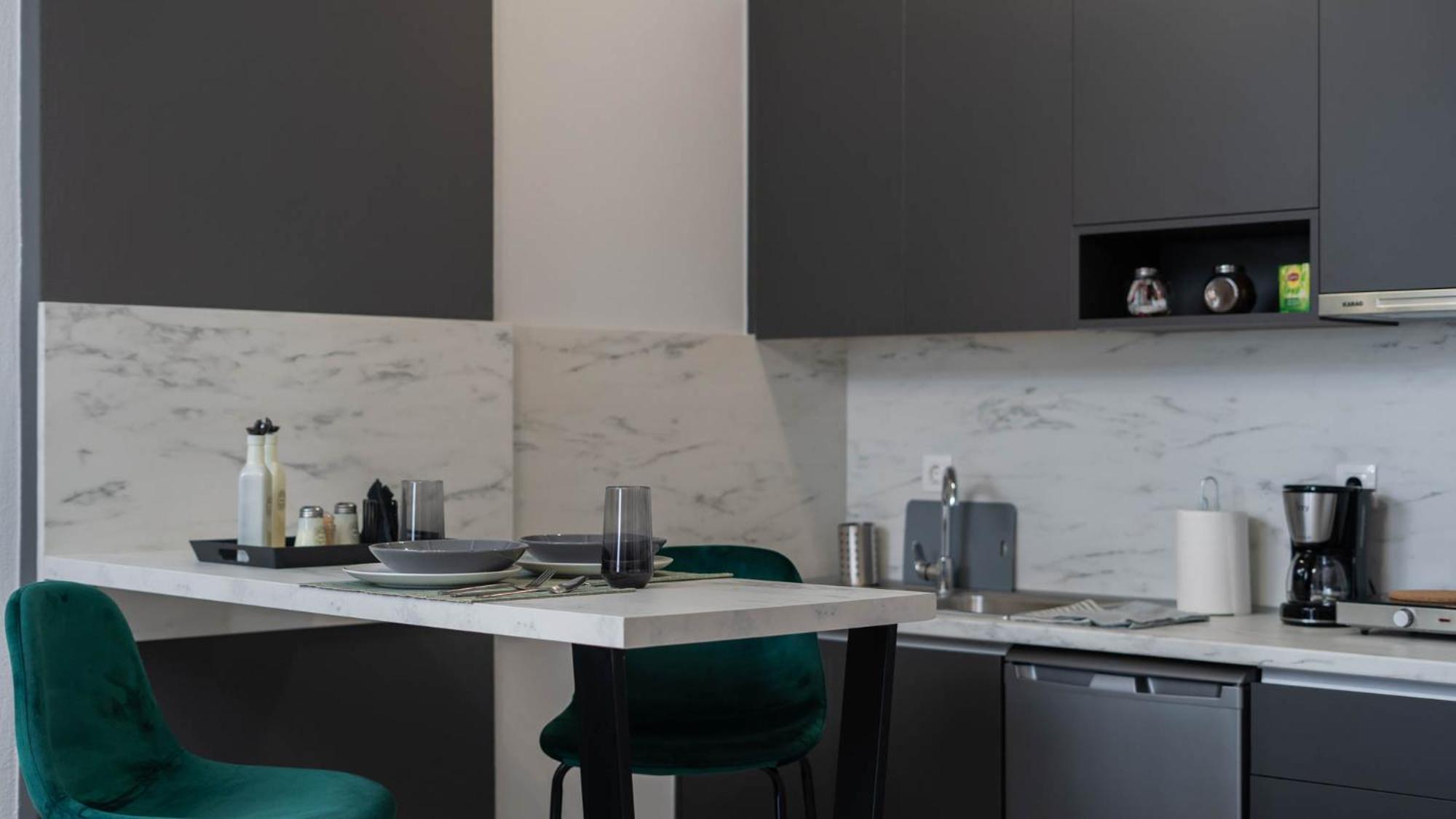 Alba Suite Apartment Kalampáka Dış mekan fotoğraf